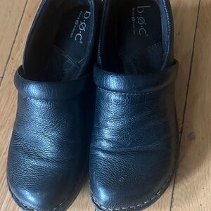 b.o.c. Women's Black Leather Dress Shoes